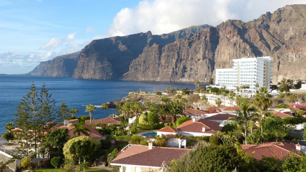 אקנטילדו דה לוס גיגנטס Apartment Mit Sonnenterrasse Und Panorama - Meerblick, 5 Min. Von Hafen + Strand מראה חיצוני תמונה