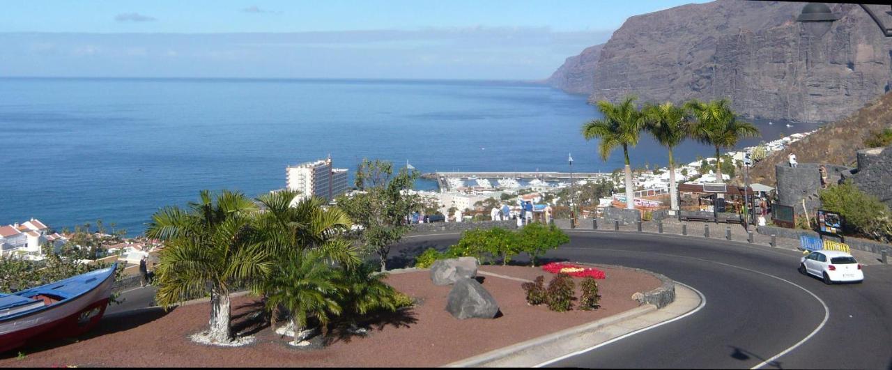 אקנטילדו דה לוס גיגנטס Apartment Mit Sonnenterrasse Und Panorama - Meerblick, 5 Min. Von Hafen + Strand מראה חיצוני תמונה