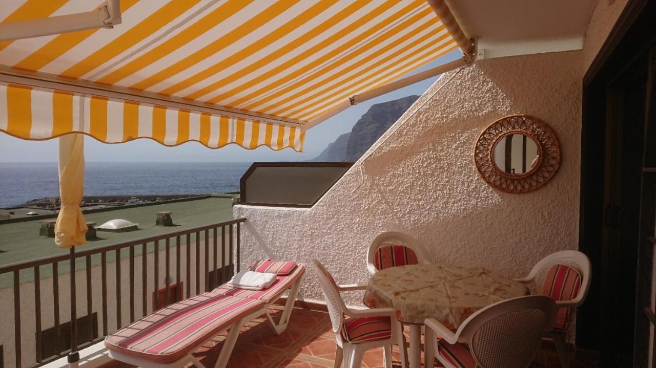 אקנטילדו דה לוס גיגנטס Apartment Mit Sonnenterrasse Und Panorama - Meerblick, 5 Min. Von Hafen + Strand מראה חיצוני תמונה