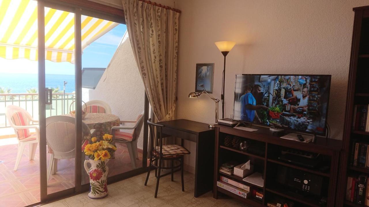 אקנטילדו דה לוס גיגנטס Apartment Mit Sonnenterrasse Und Panorama - Meerblick, 5 Min. Von Hafen + Strand מראה חיצוני תמונה