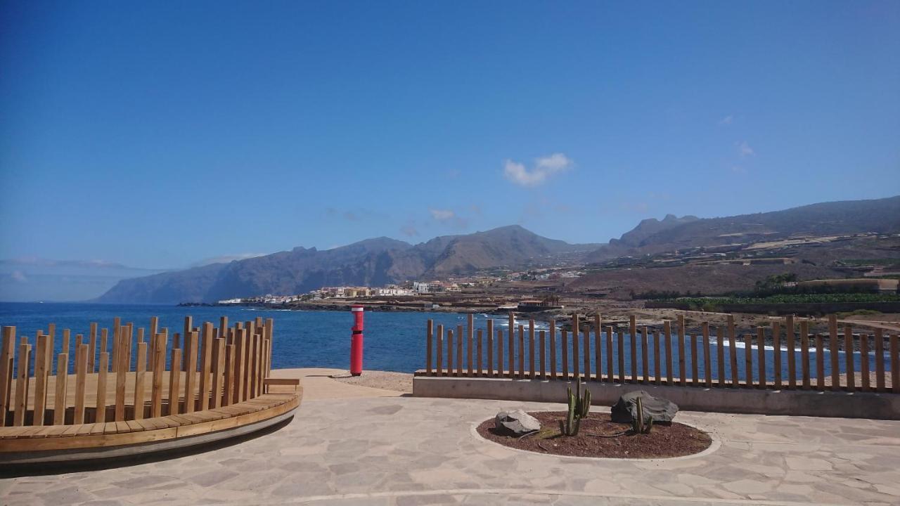 אקנטילדו דה לוס גיגנטס Apartment Mit Sonnenterrasse Und Panorama - Meerblick, 5 Min. Von Hafen + Strand מראה חיצוני תמונה